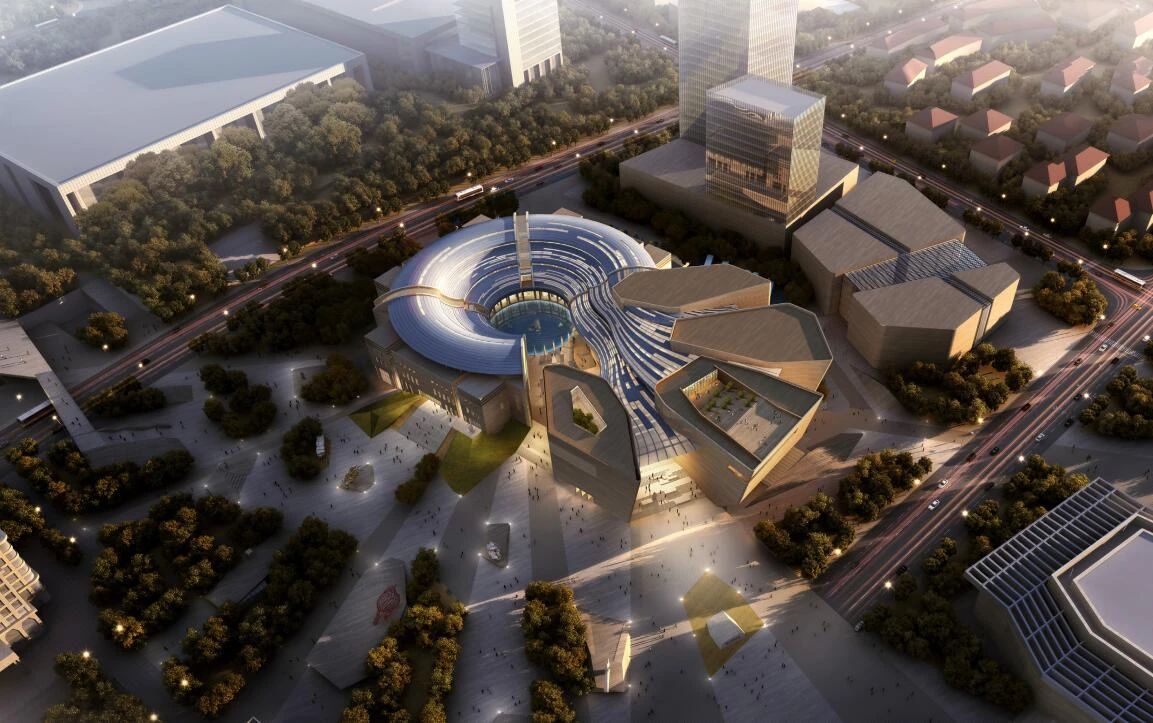 中建聯(lián)合|打造城市文化新空間，青島博物館擴建工程正式開工(圖6)